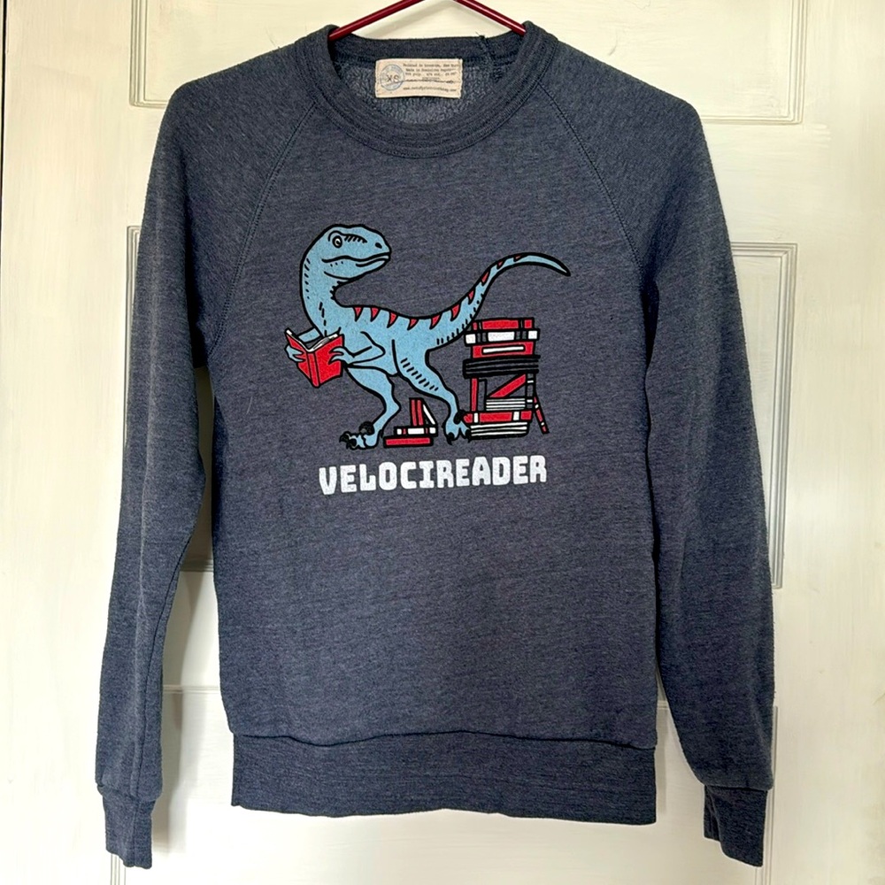 Reading sweater